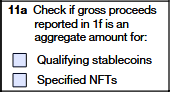 Box 11a–11c – Reason Digital Asset Was Eligible for an Optional Reporting Method