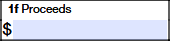 Box 1f – Proceeds