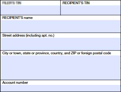 Recipient’s Details
