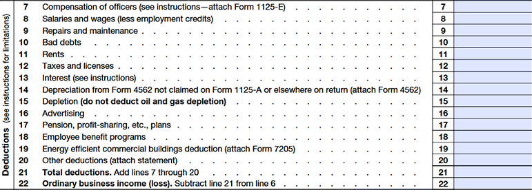 Line-by-Line Instructions