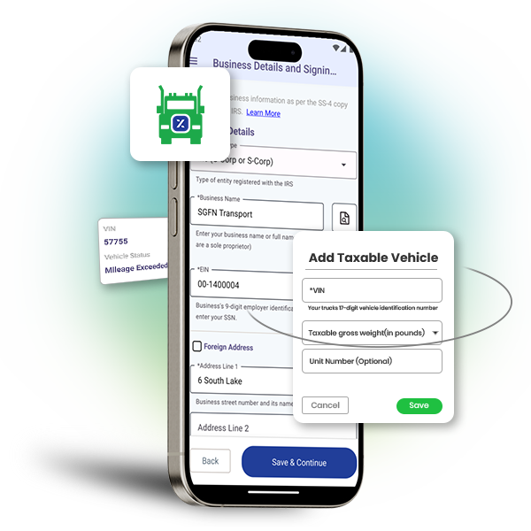 How to E-File IRS Form 2290 Using the TaxZerone Mobile App
