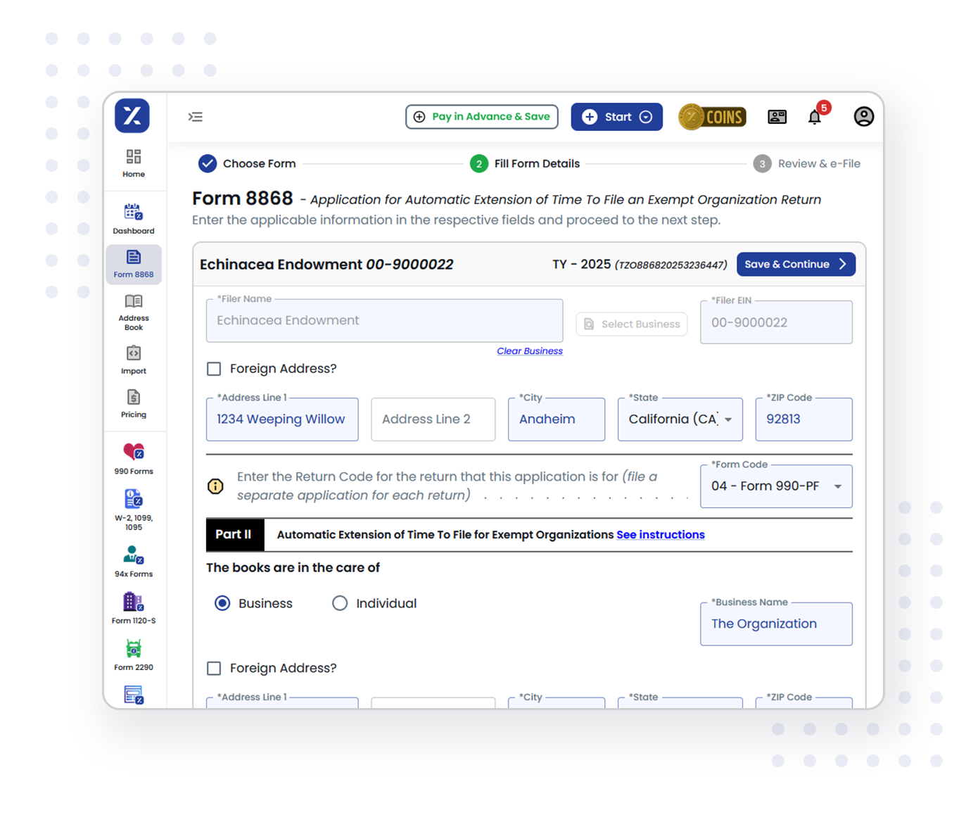 Form 8868 in just 3 simple steps