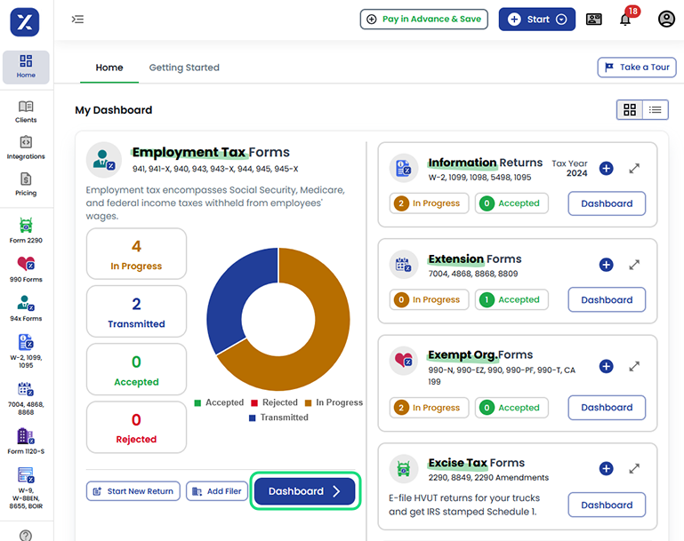 Form 941 with TaxZerone