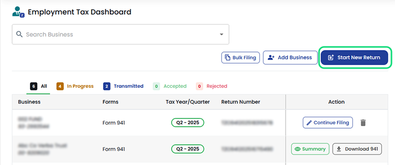 Form 941 with TaxZerone