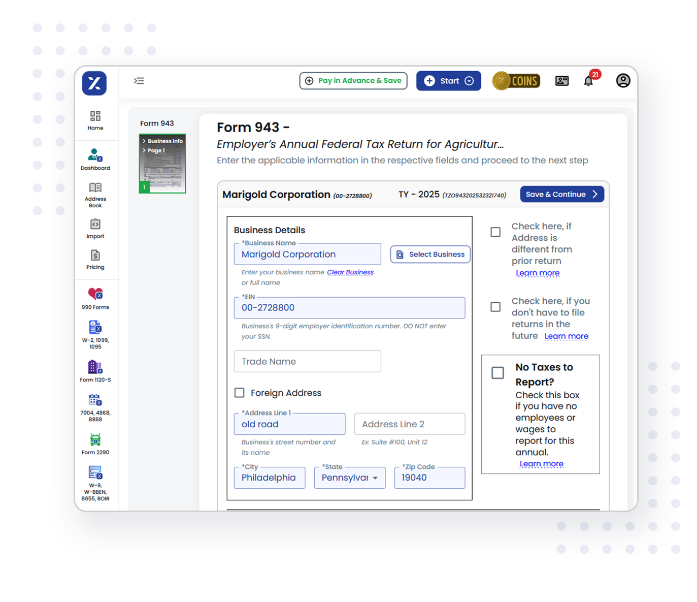 3 Simple Steps to E-file Form 943 for the 2025 Tax Year