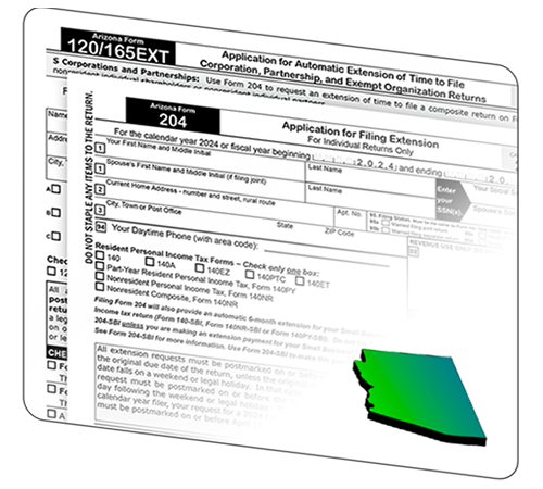 business tax extension in Arizona