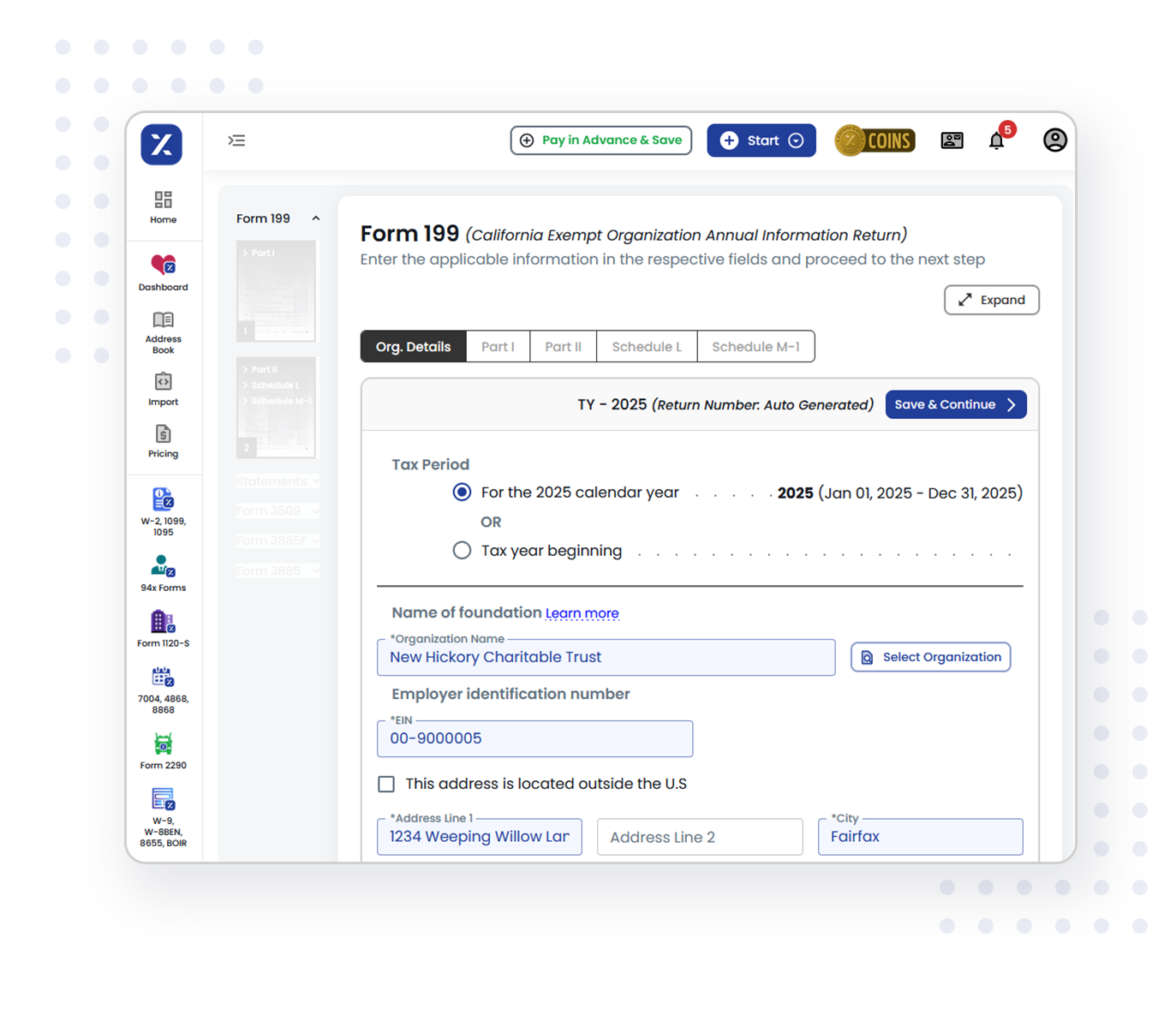 Step-by-Step California Form 199 Filing Instructions