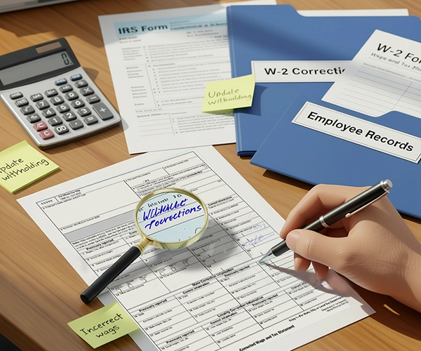 Corrected Wage and Tax Statement