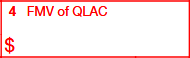 Box 4. FMV of QLAC