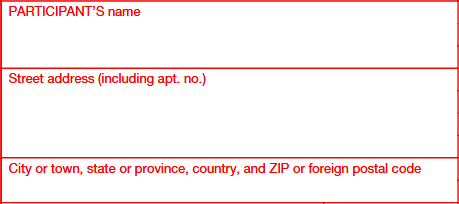 Step 2: Enter the Participant’s Details