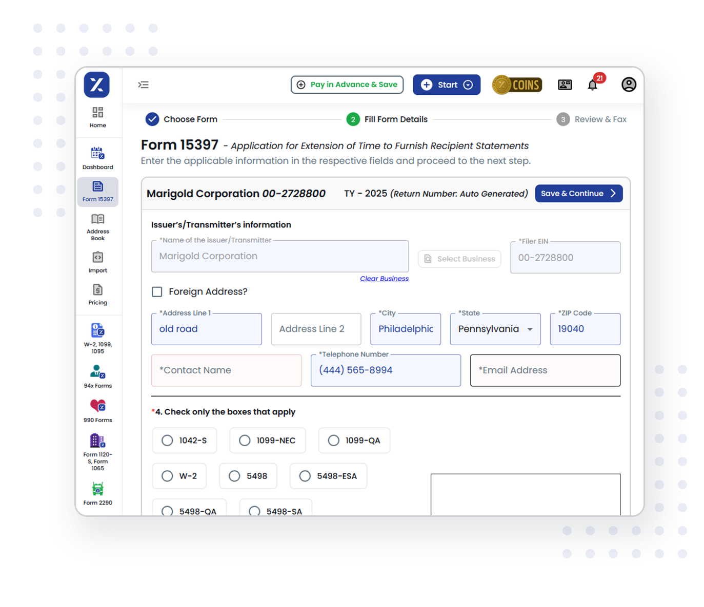 How to File Form 15397 in 3 simple steps with TaxZerone?