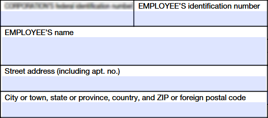 Step 2: Enter the Employee’s details