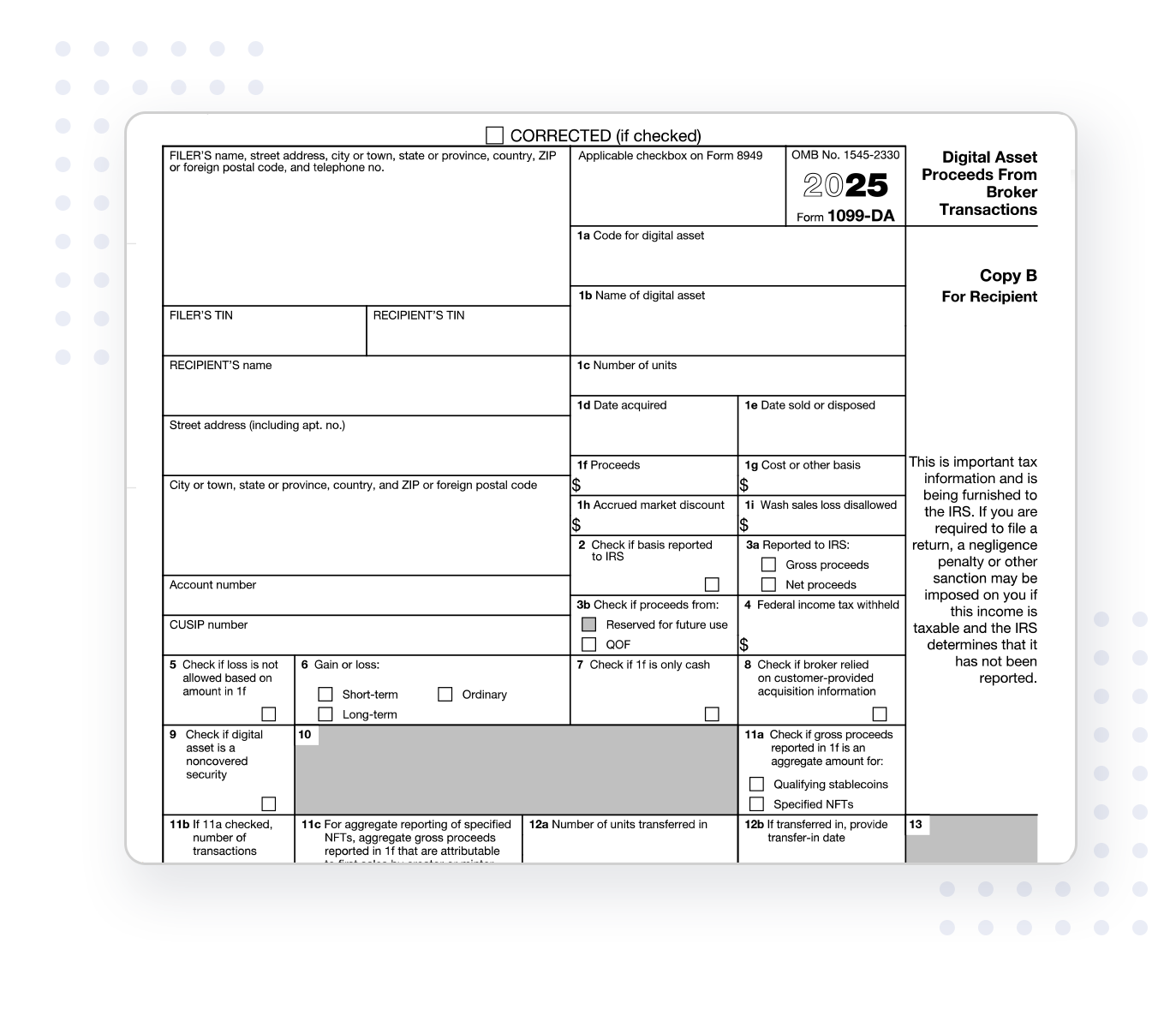 3 Simple Steps to Complete Your Form 1099-DA E-filing