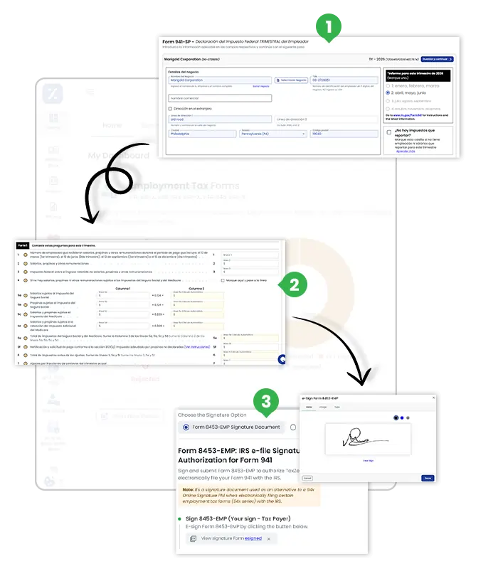 ¿Qué información requieres para completar tu Formulario 941 (sp)