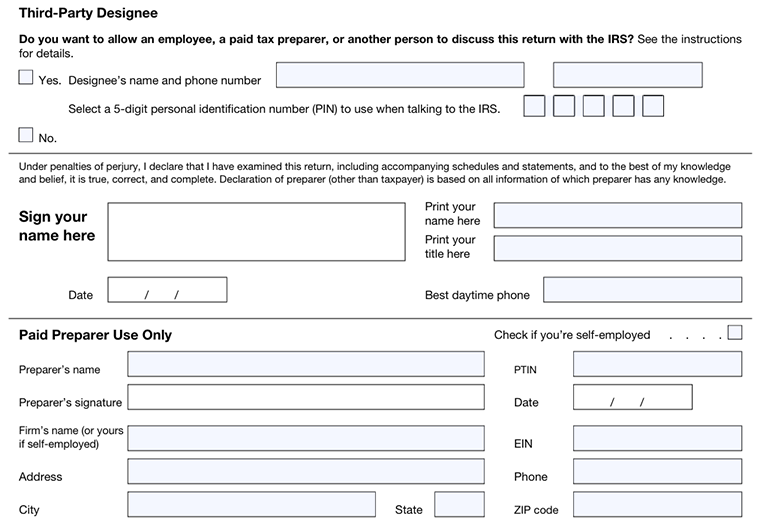 form 943 Third Party