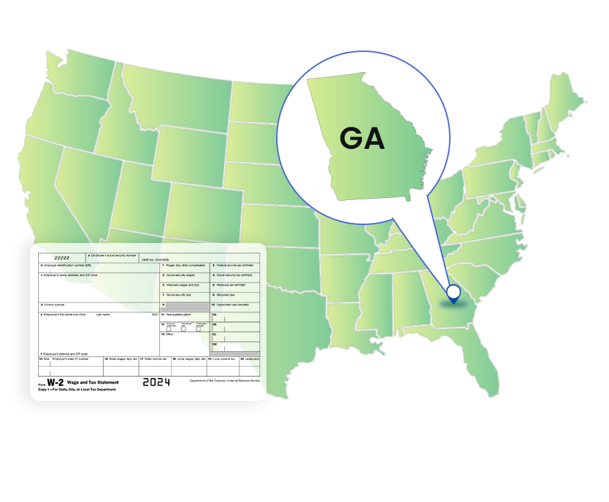 Meet Georgia Form W-2 Filing Requirements for 2025