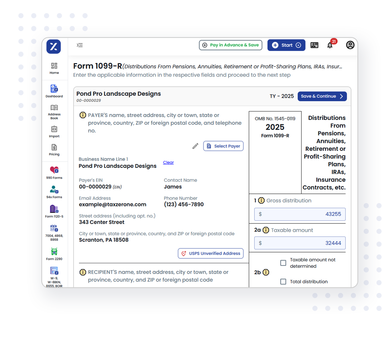 3 Simple Steps to Complete Your Form 1099-R E-filing