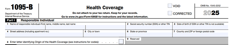 Part I - Responsible Individual