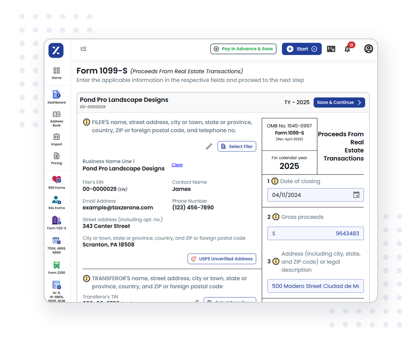 3 Simple Steps to File Form 1099-S